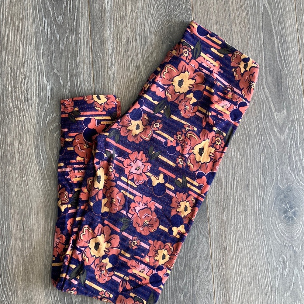 Disney Minnie Mouse print Lularoe one size leggings